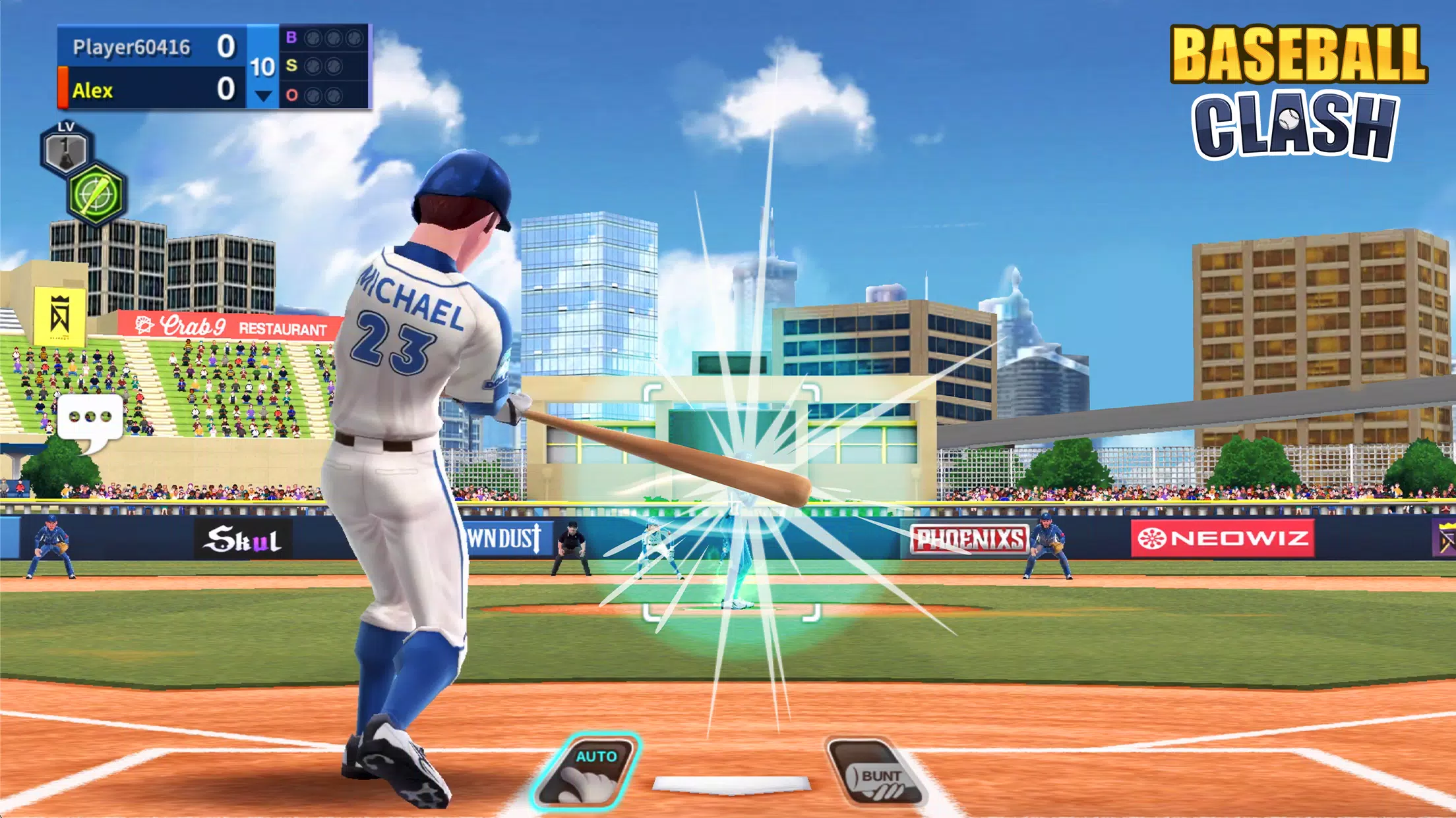 Baseball Clash: Real-time game スクリーンショット 0