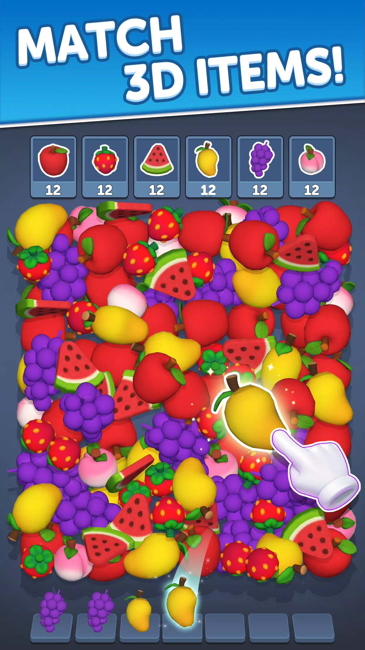 Triple Match: 3D Wonderland Capture d'écran 1