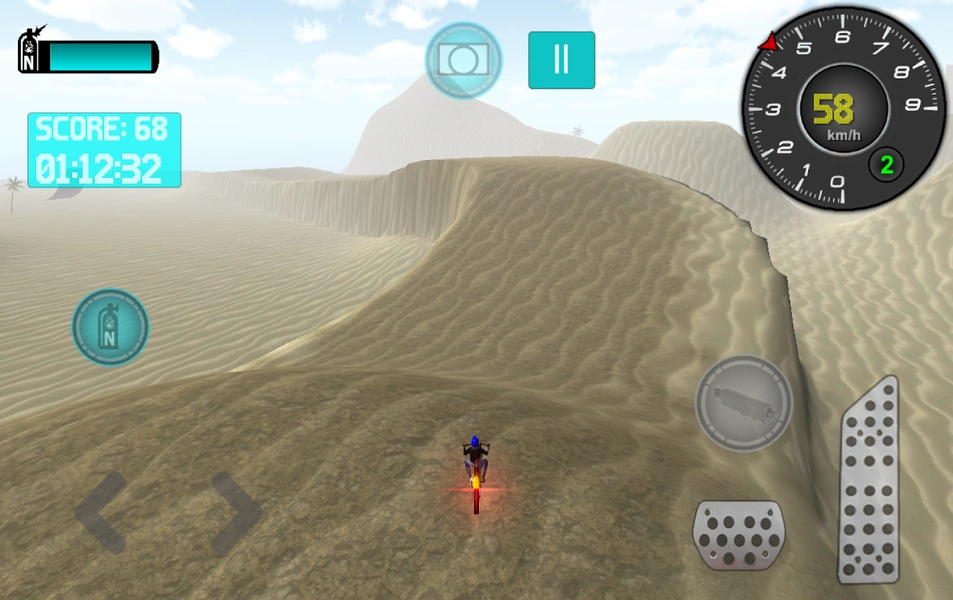 Bike Offroad Simulator স্ক্রিনশট 1