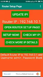 Router Setup Page - WiFi Passw應用截圖第1張