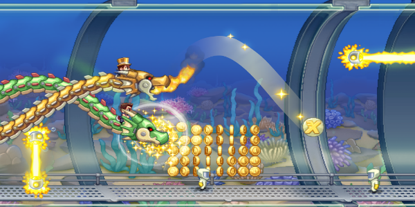 Jetpack Joyride ภาพหน้าจอ 0