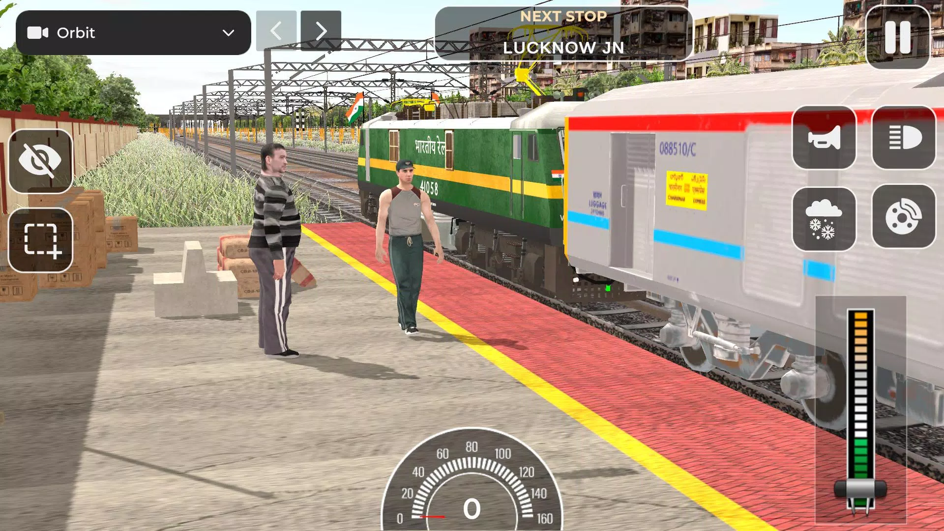 Indian Railway Train Simulator Captura de tela 1