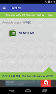 PC-FAX.com FreeFax Screenshot 0