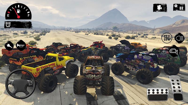 Hillock Monster Truck Driving 스크린샷 2