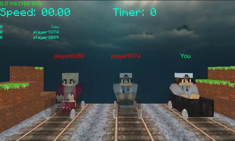 Minecart Race Adventures 스크린샷 3
