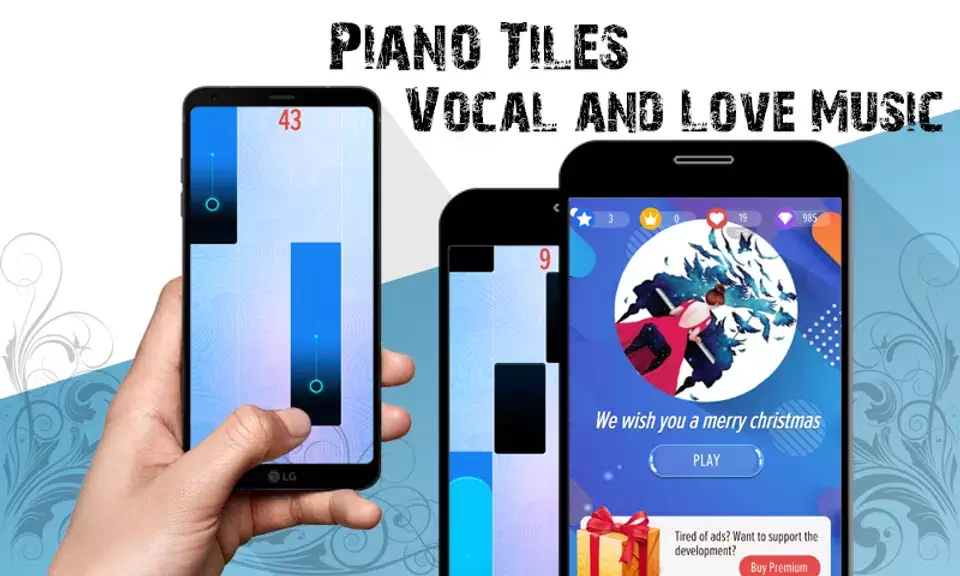 Piano Tiles - Vocal & Love Music ภาพหน้าจอ 0