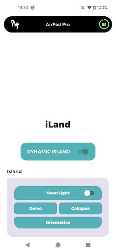 Dynamic notch iOS 16 - iLand Screenshot 0