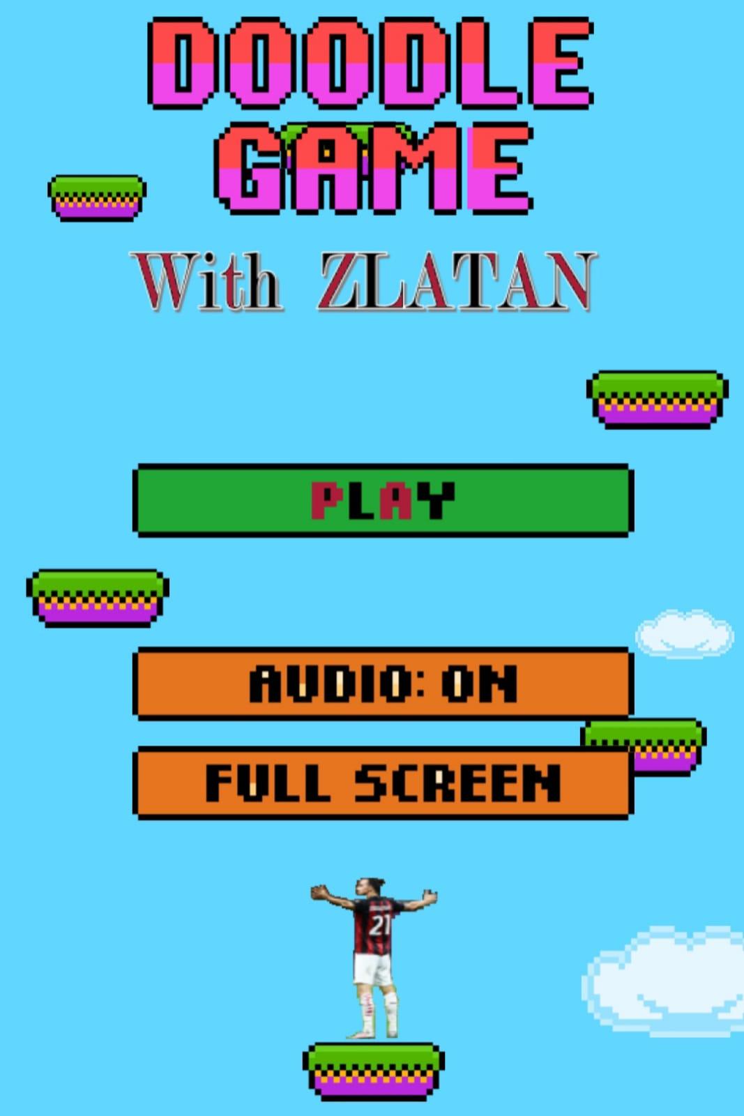 Doodle Zlatan Ibrahimovic Jump Screenshot 0