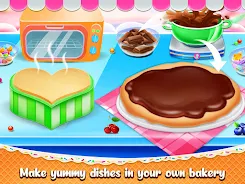 Sweet unicorn cake bakery chef Скриншот 2