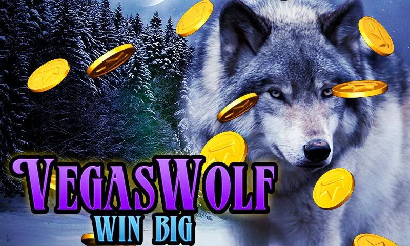 Vegas Wolf - Win Big Lucky Winter Slots Captura de pantalla 0