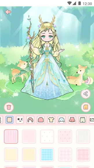 Cute live star:dress up avatar ภาพหน้าจอ 3