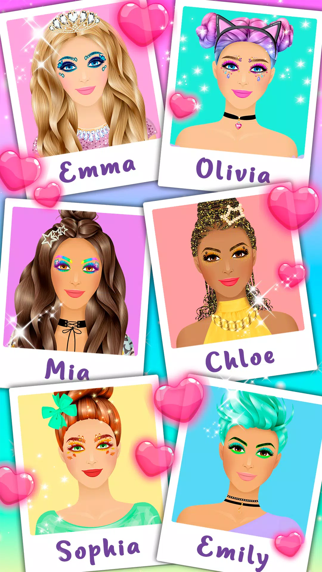 Makeup Beauty Salon Game Girls Captura de tela 0