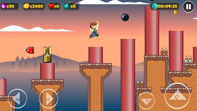 Super Pep's World - Run Game Screenshot 1