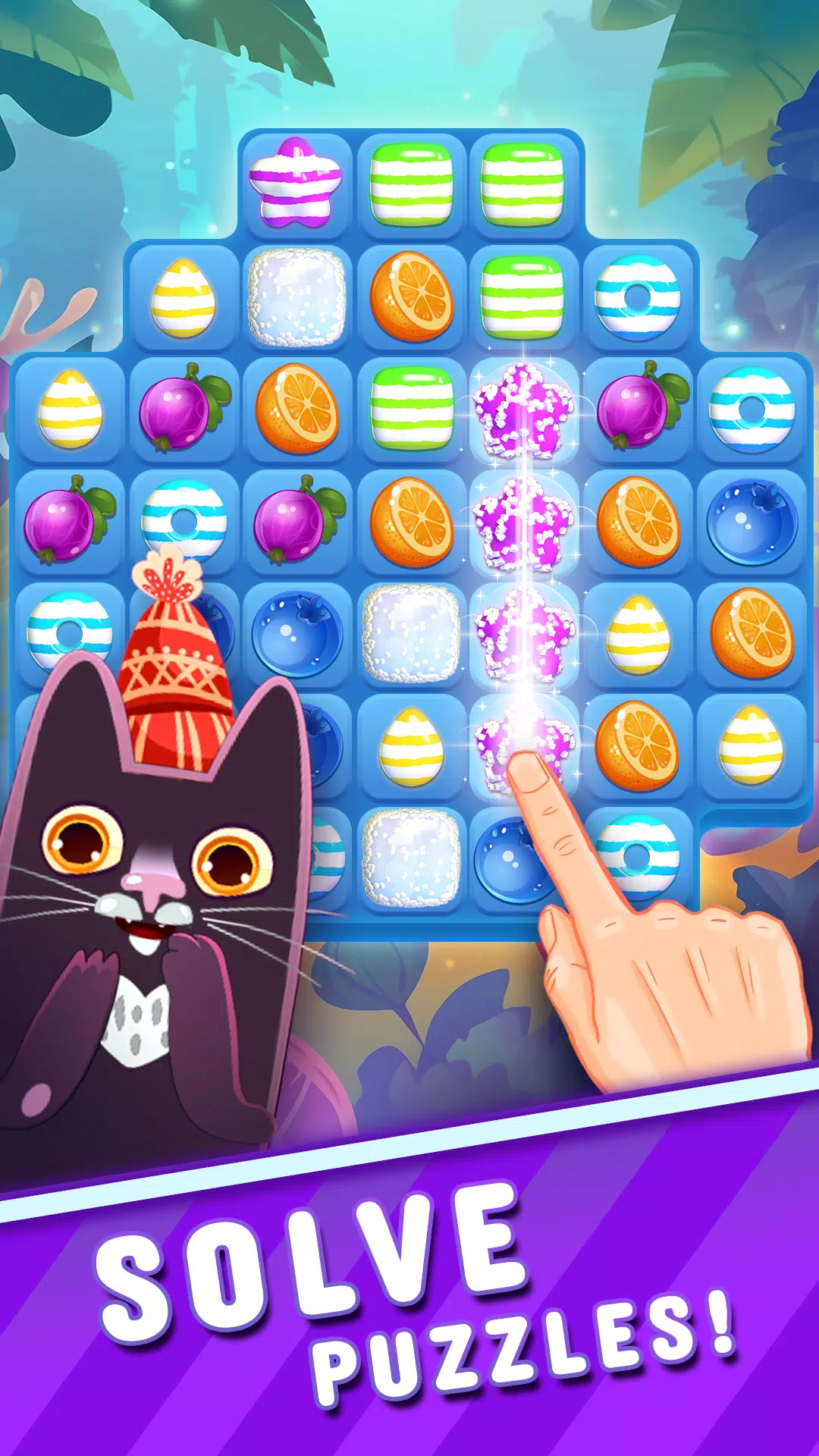 Bonbon: Match 3 Candy Puzzle Ảnh chụp màn hình 0