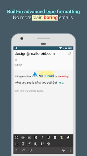 MailDroid -  Email App Tangkapan skrin 3