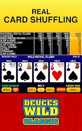 Deuces Wild Classic - Casino V 스크린샷 2