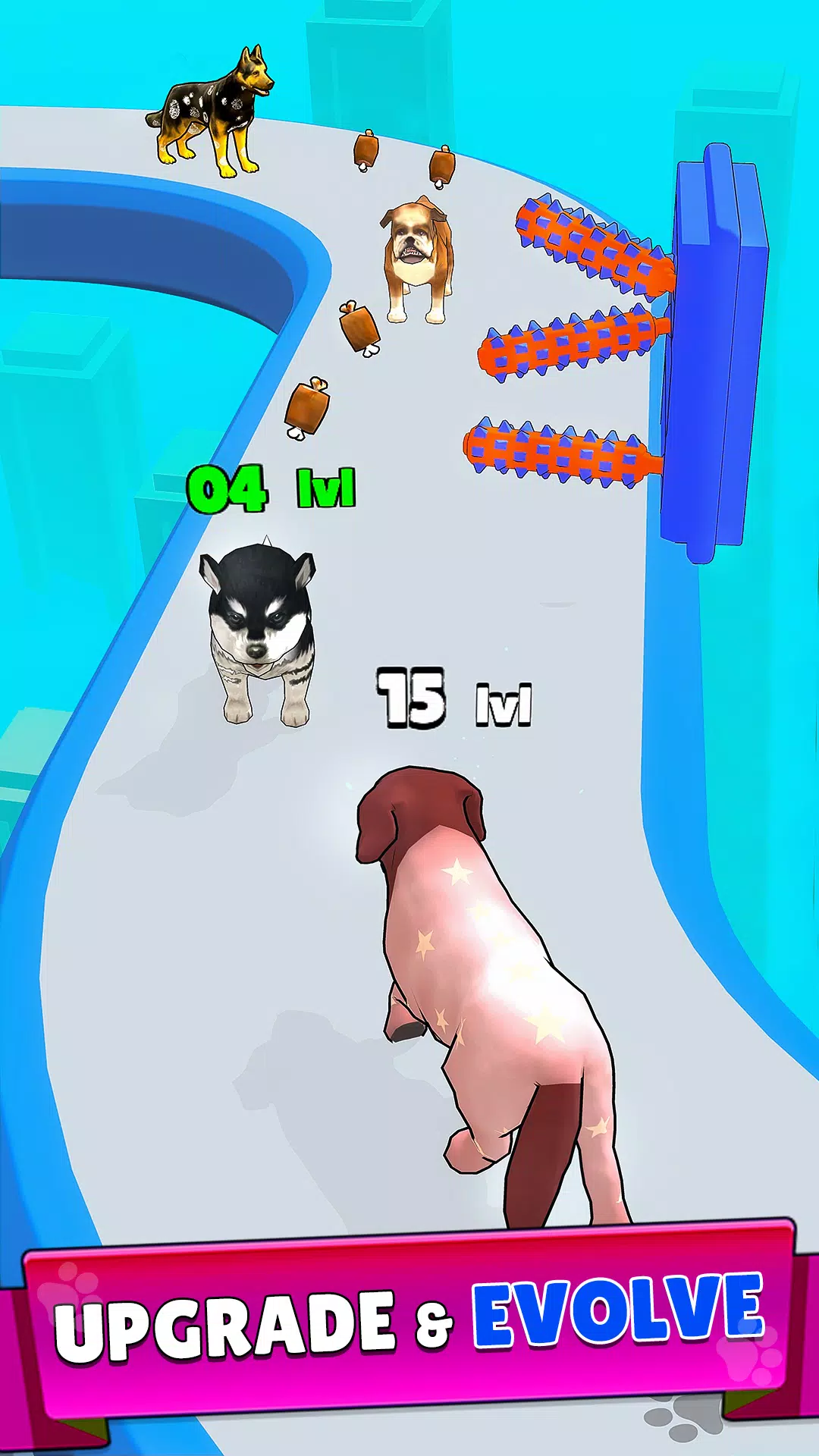 Dog Evolution Run Captura de pantalla 1