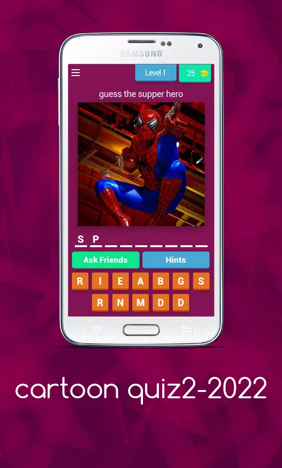cartoon quiz2-2022(guess pics) Captura de pantalla 0