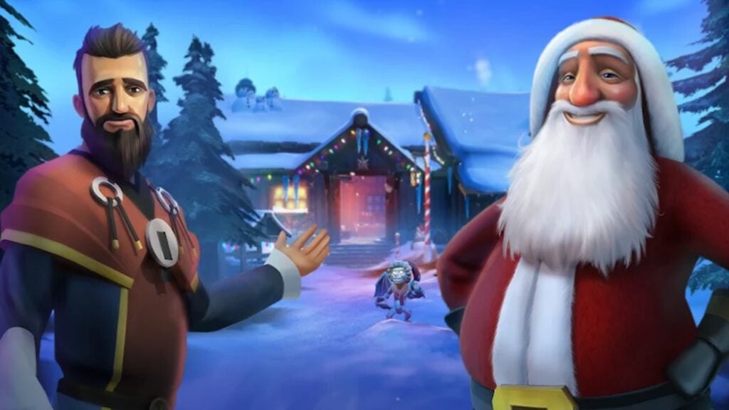 Get into the Seasonal Spirit with Diango in the Christmas Village of RuneScape!