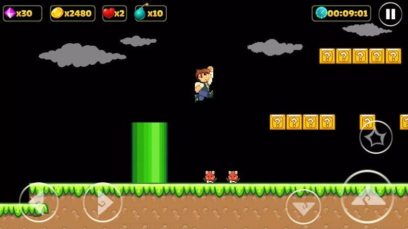 Super Pep's World - Run Game Capture d'écran 2