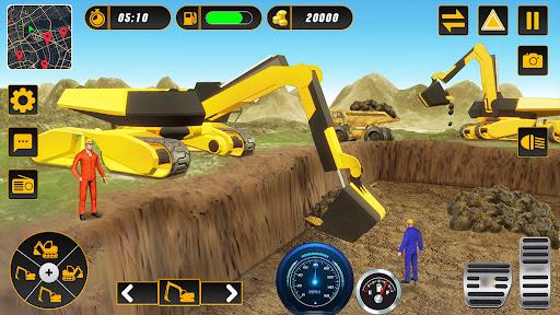 Sand Excavator Simulator 3D Captura de tela 3