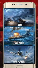 War games wallpapers Tanks Screenshot 0