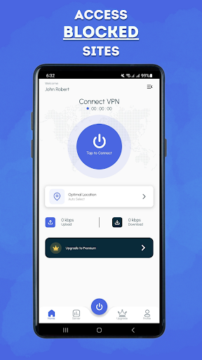 PrimeX VPN - Fast & Secure VPN स्क्रीनशॉट 0