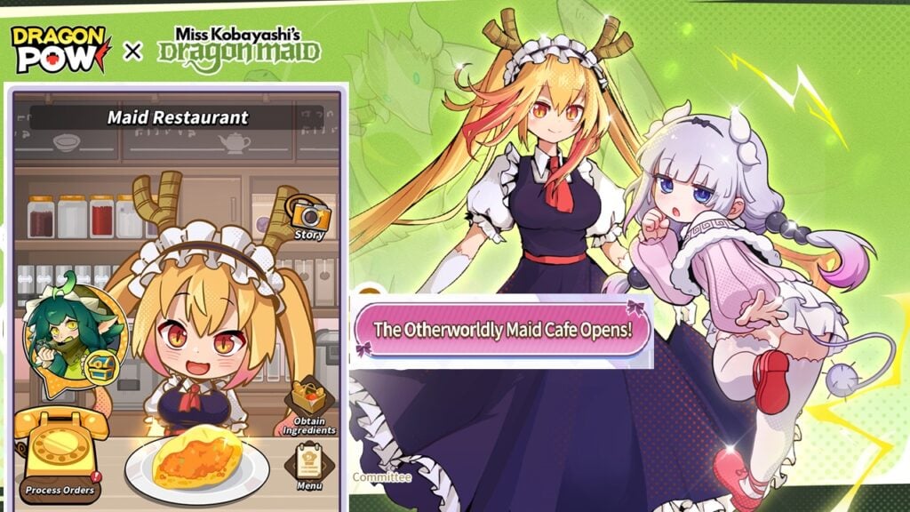 在Kobayashi小姐的Dragon Maid Crossover中招募新龍！