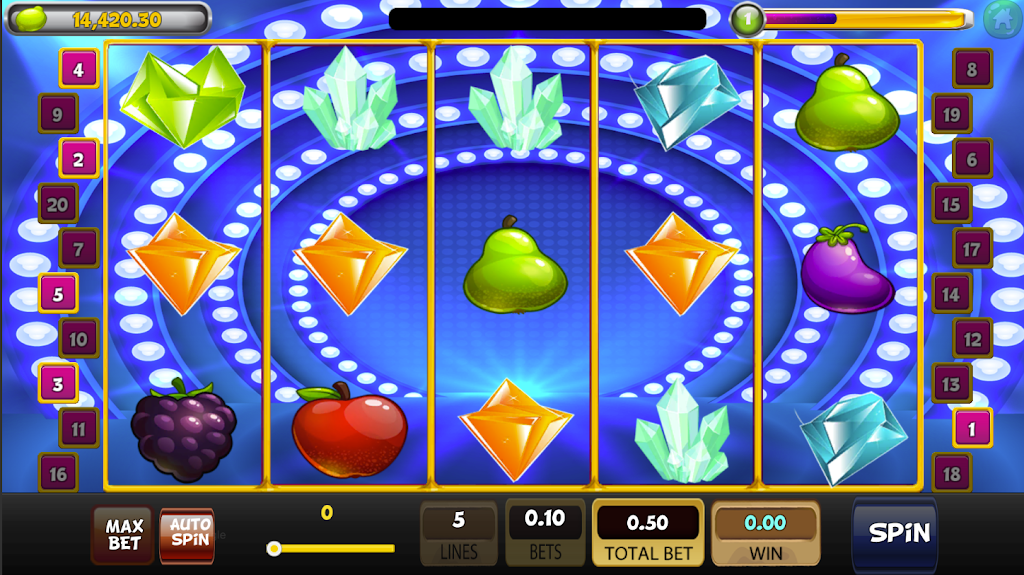 Royal Slot Style Machine Free Spins Pro Style Captura de tela 1