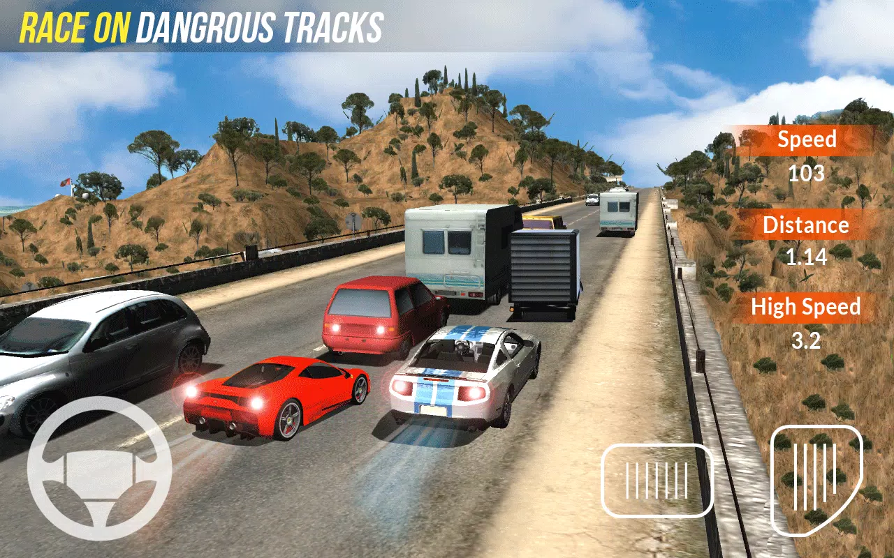 Traffic  Racing  Nation:  Traffic  Racer  Driving Captura de pantalla 1