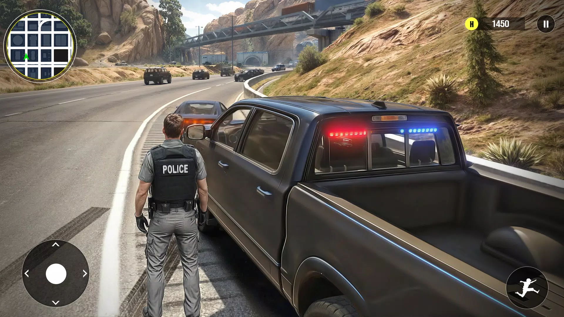 Police Van Crime Sim Games 스크린샷 3