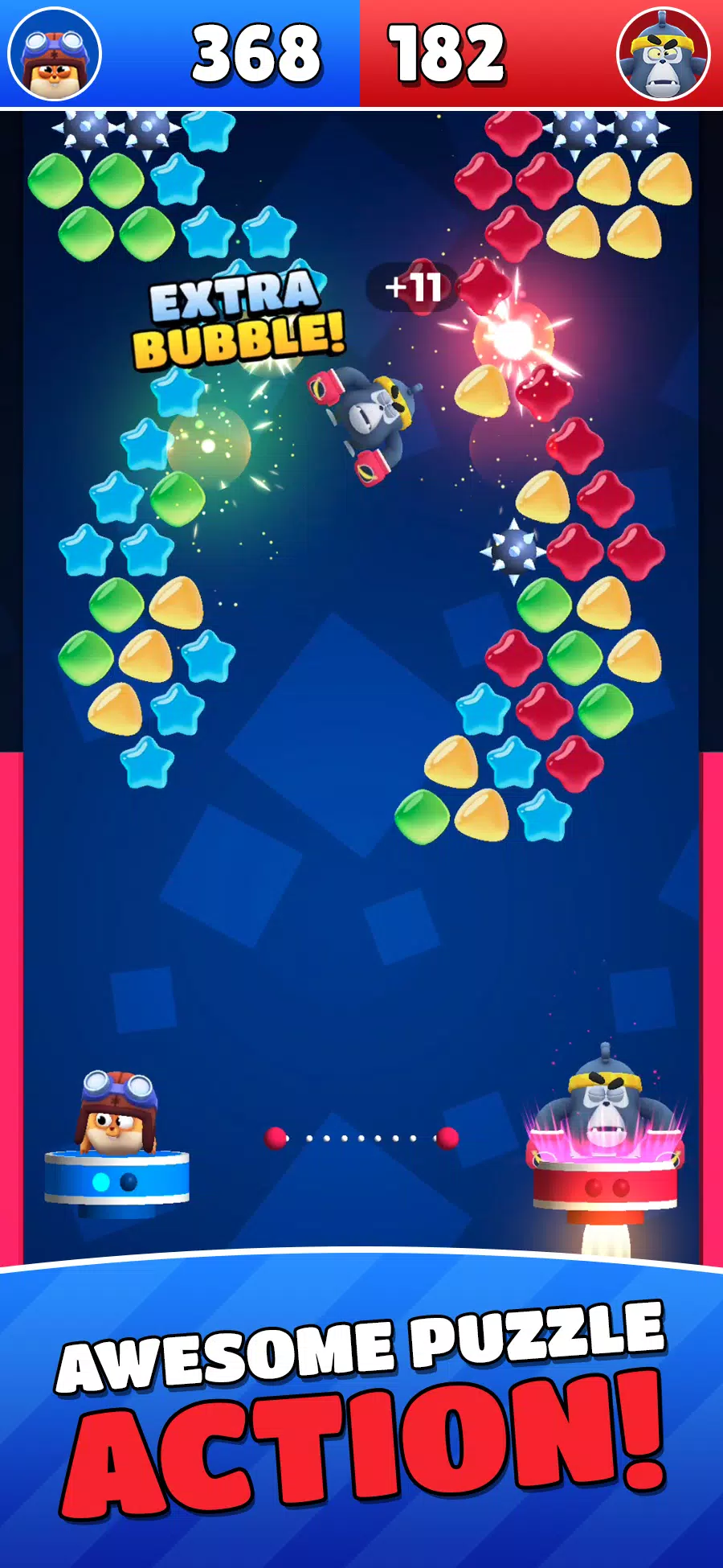 Bubble Stars Скриншот 1