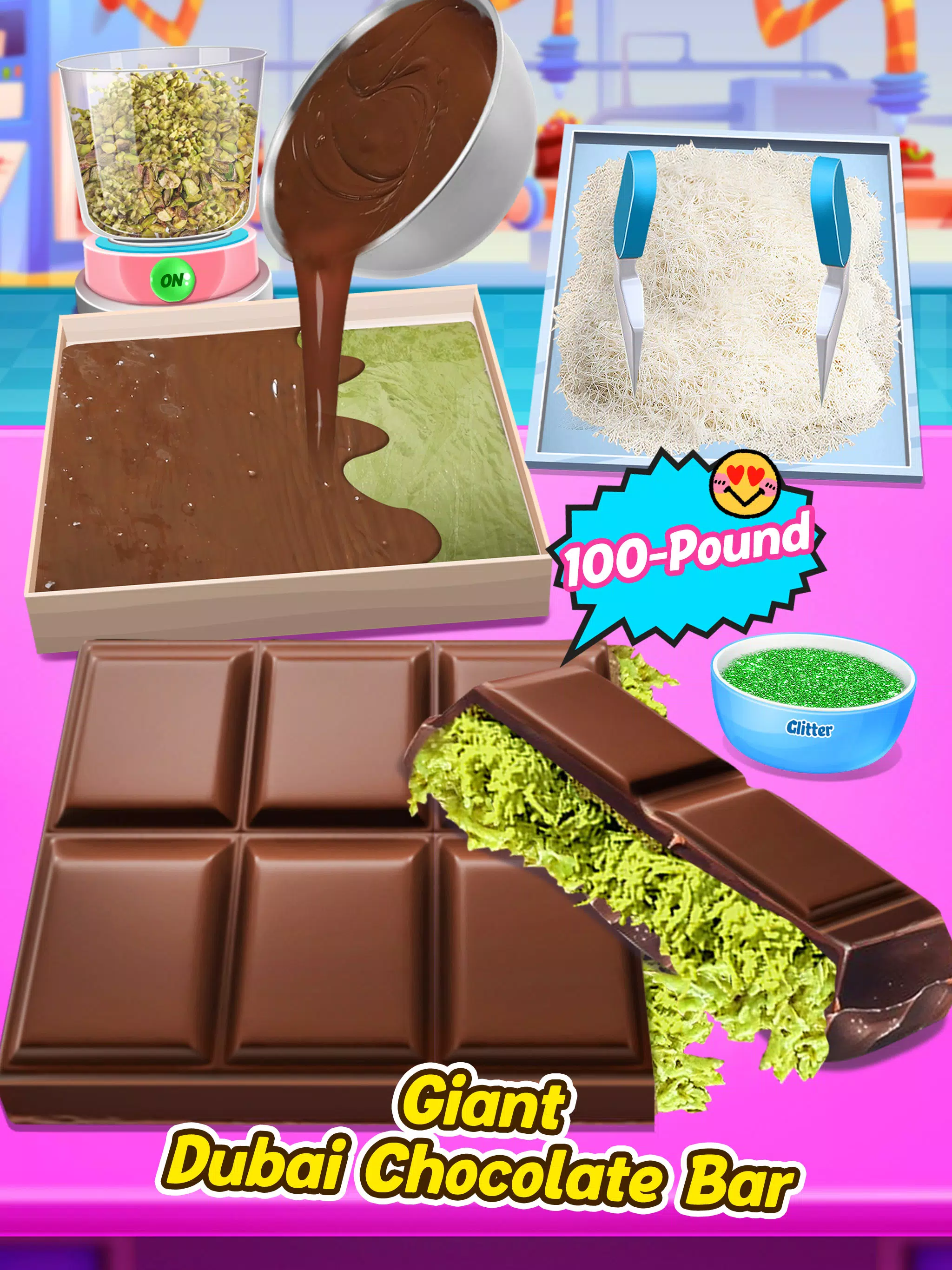 Sweet Chocolate Bar Desserts Screenshot 0