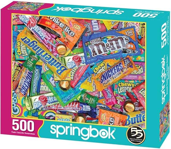 Ang 500 piraso ng Jigsaw Puzzle ng Springbok, multi