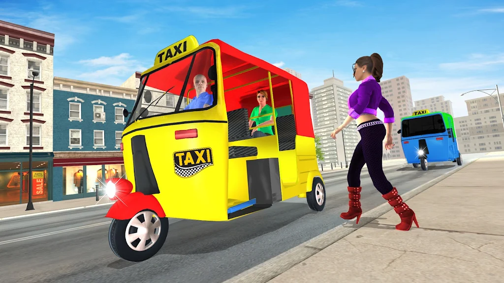 Grand Tuk Tuk Rickshaw Game應用截圖第2張