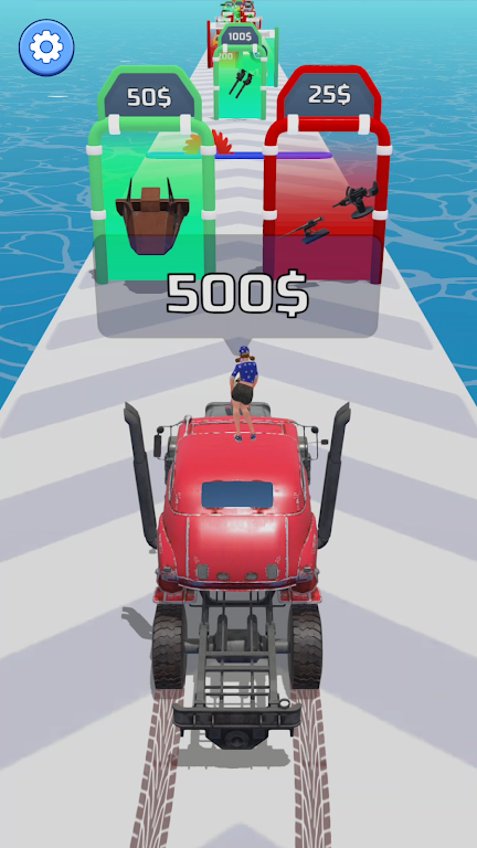 Schermata Car Evolution: Run Race 3D 2