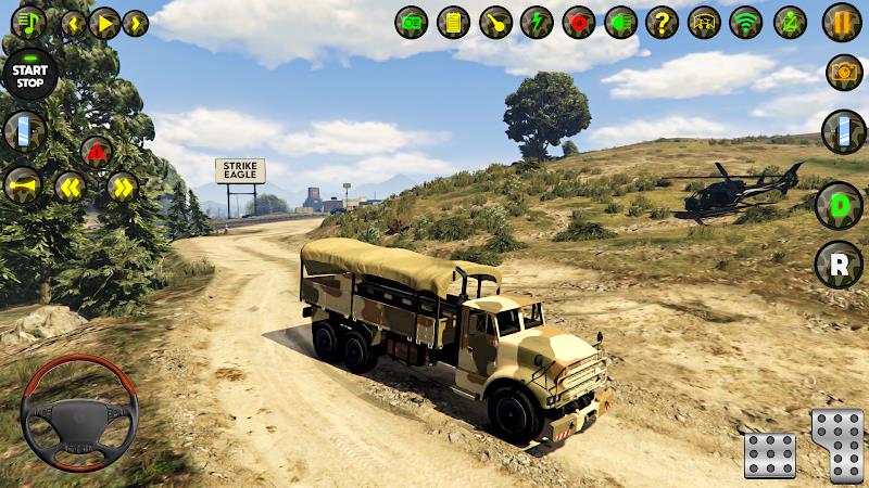 American Army Truck Driving Screenshot 2