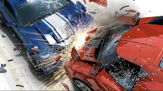 Exotic Car Crash Driving 2022 Captura de tela 1