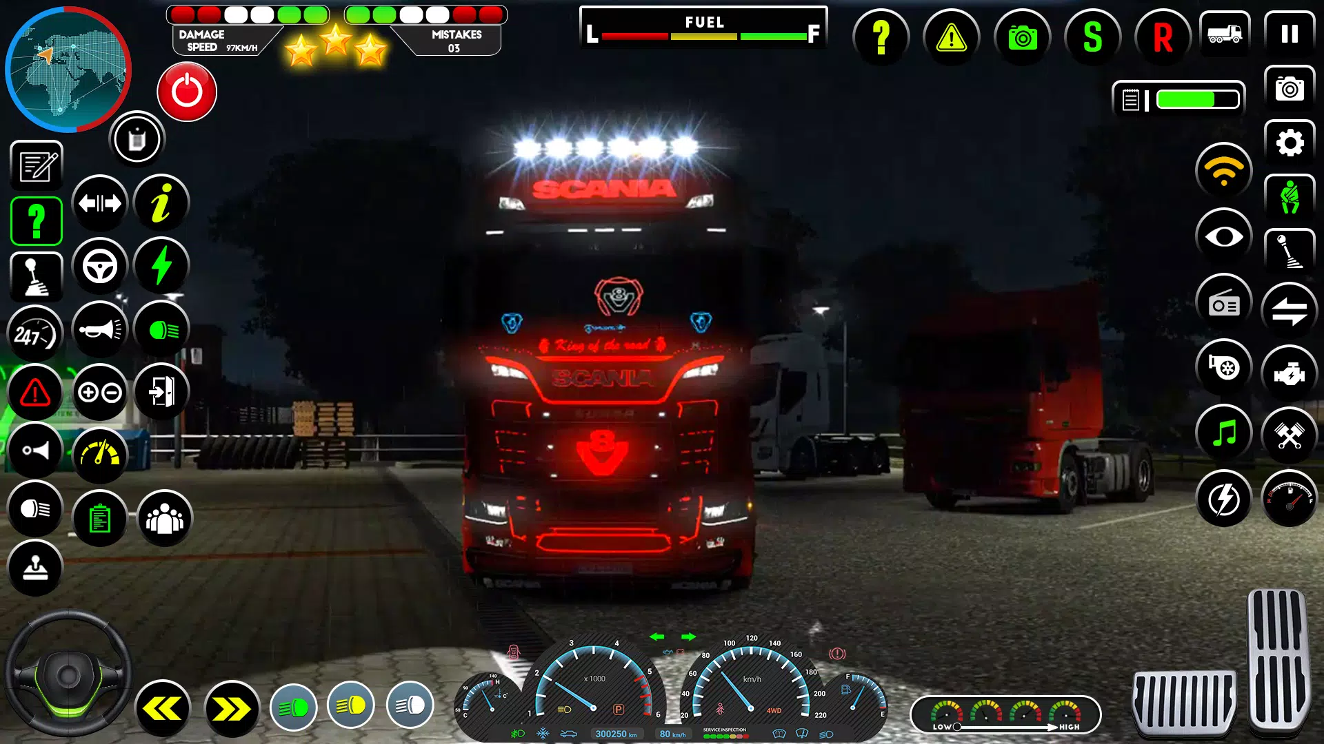 Euro Truck Driving Games Capture d'écran 0