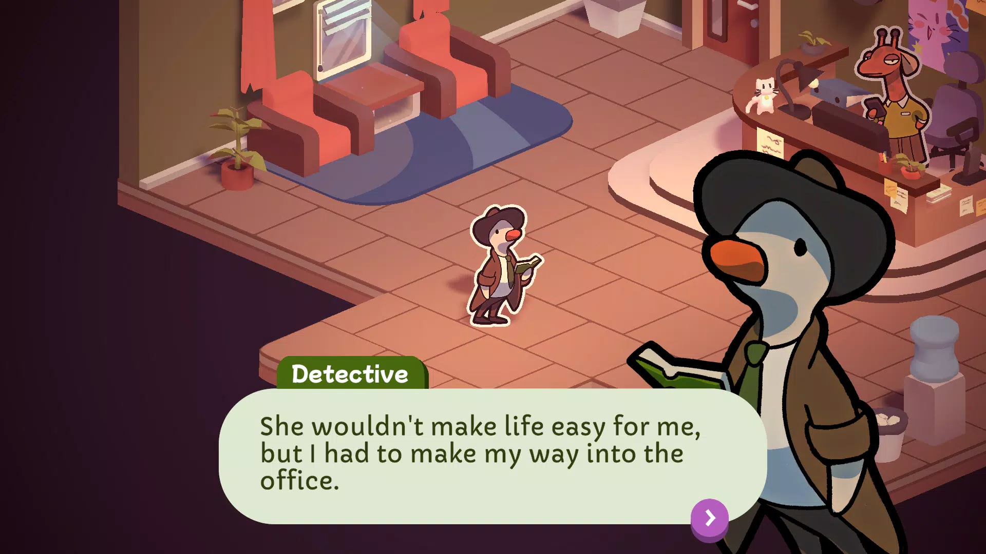 Duck Detective: Secret Salami Captura de pantalla 0