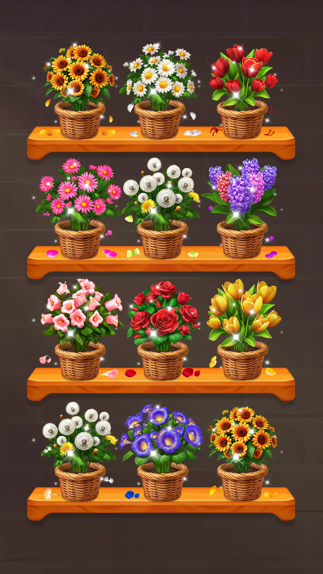 Blossom Match-Flower Sort Game ဖန်သားပြင်ဓာတ်ပုံ 3