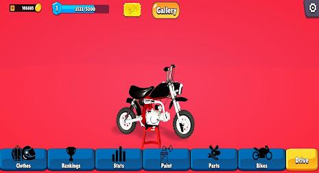 Schermata Wheelie King 6 : Moto Rider 3D 0