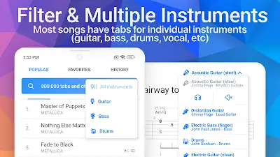 Songsterr Guitar Tabs & Chords Скриншот 3