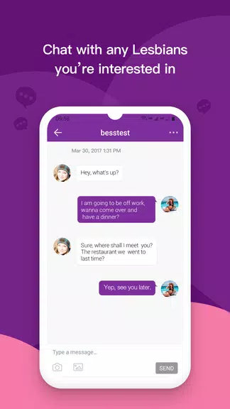 Les: Lesbian Dating & Chat App Скриншот 3