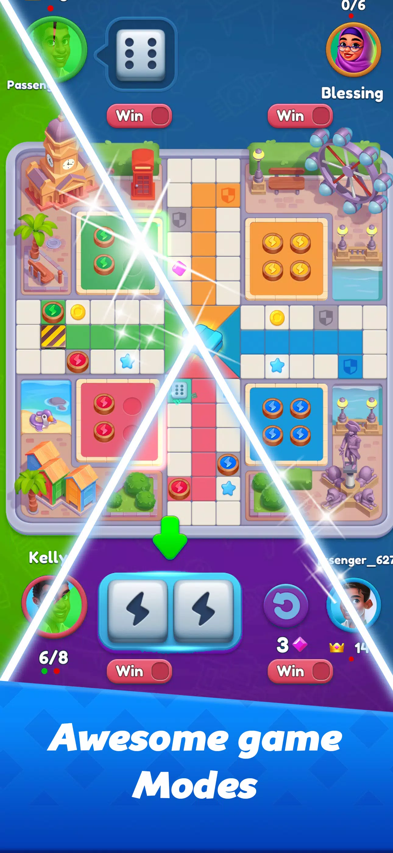 Ludo Blitz 스크린샷 2