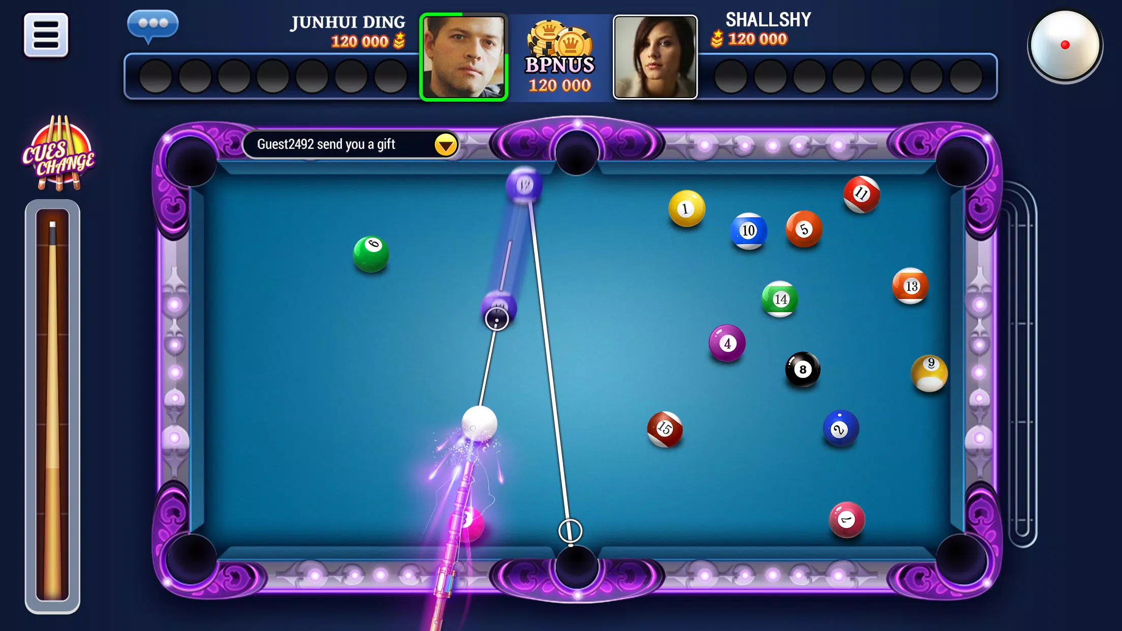 8 Ball Blitz ဖန်သားပြင်ဓာတ်ပုံ 1