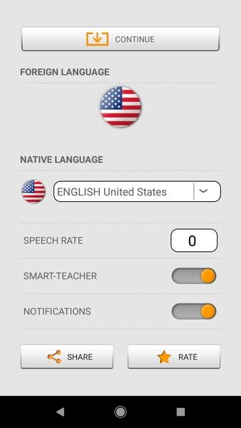 Learn US English words with Smart-Teacher Screenshot 0