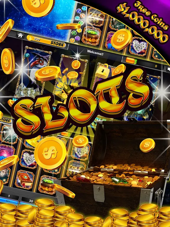 Cash Wizard Slots: Free スクリーンショット 0