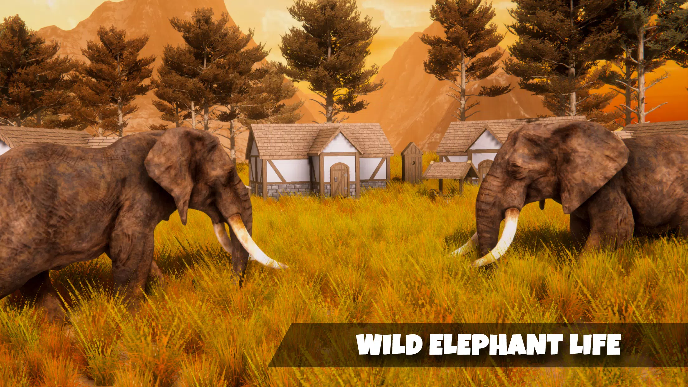 Elephant Simulator Wild Life Captura de tela 1