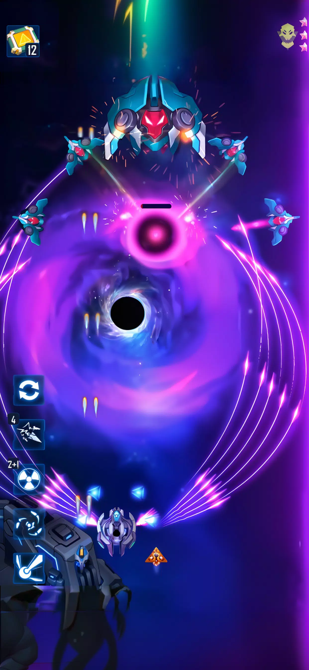 WindWings: Space Shooter ဖန်သားပြင်ဓာတ်ပုံ 2